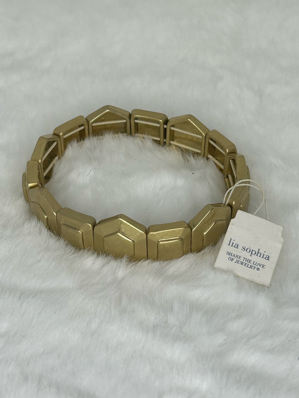 LIA SOPHIA GEOMETRIC STRETCH BRACELET